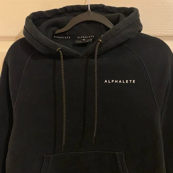 ❌SOLD❌Alphalete Proud But Never Satisfied Black Hoodie - Picture 4 of 6